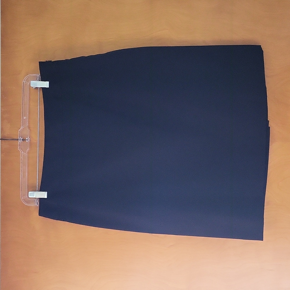 Anne Klein Stretch Pencil Skirt Black Size 12